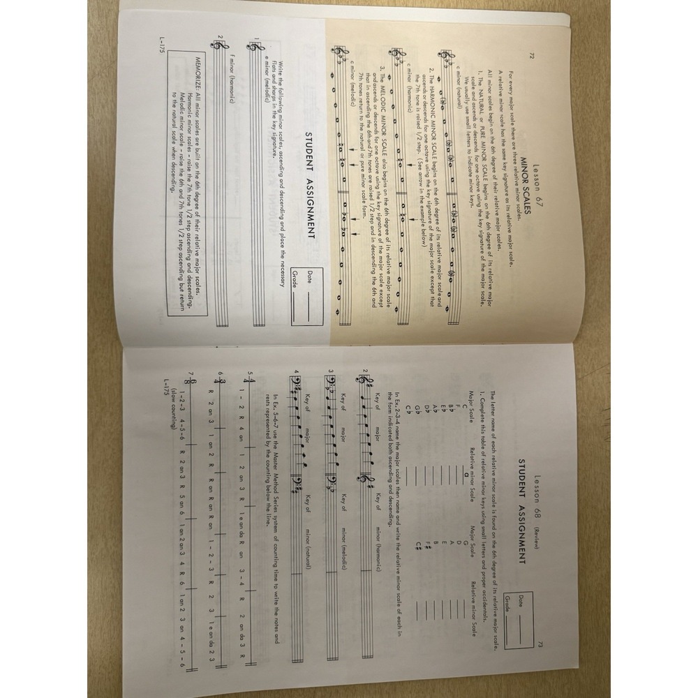 Master Theory Advanced Theory Workbook, Book 3 By Charles S Peters & Paul Yoder - Picture 3 of 4